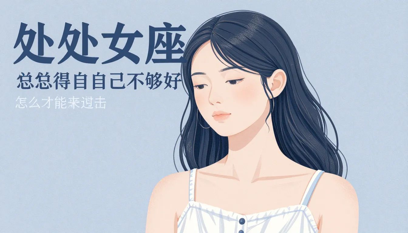 处女座总觉得自己不够好，怎么才能走出来