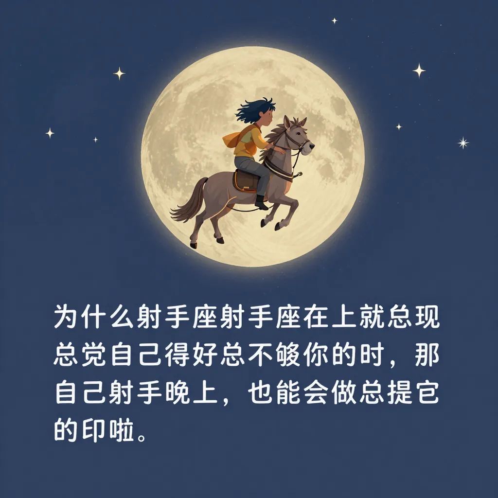 为什么射手座一到晚上就总觉得自己不够好