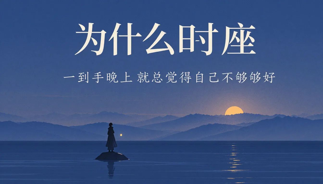 为什么射手座一到晚上就总觉得自己不够好