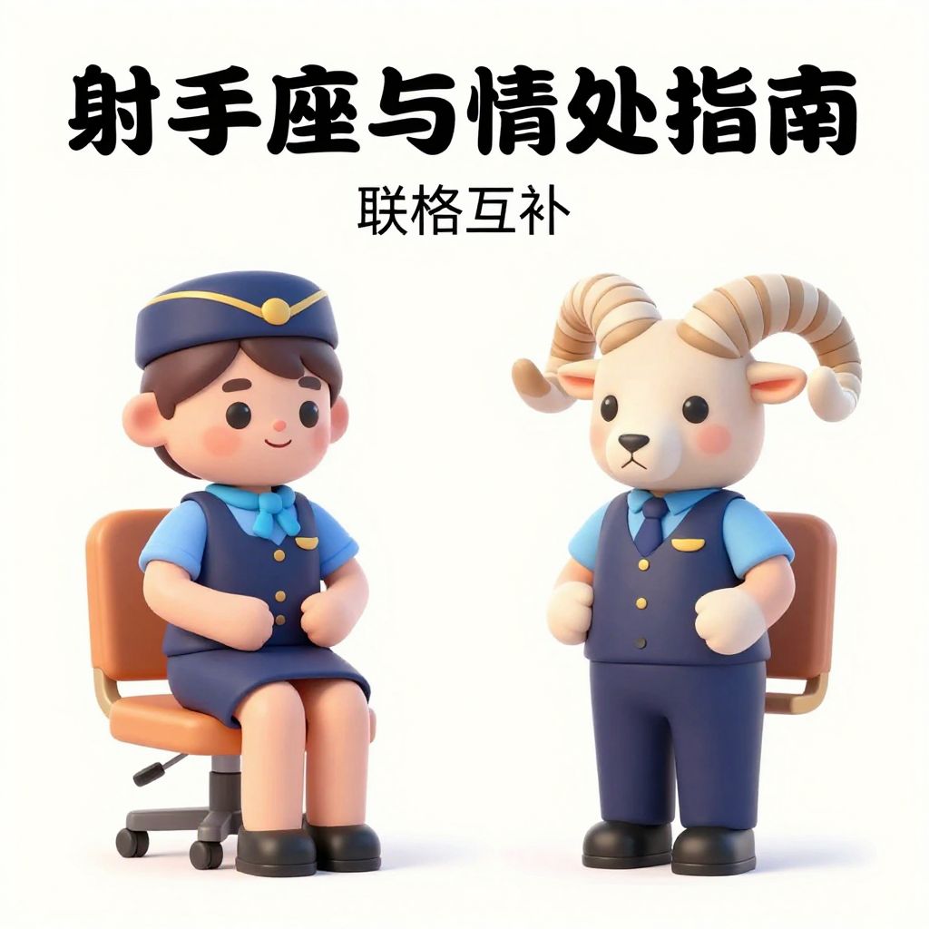 射手座与白羊座乘务员：性格互补下的职场与情感相处指南