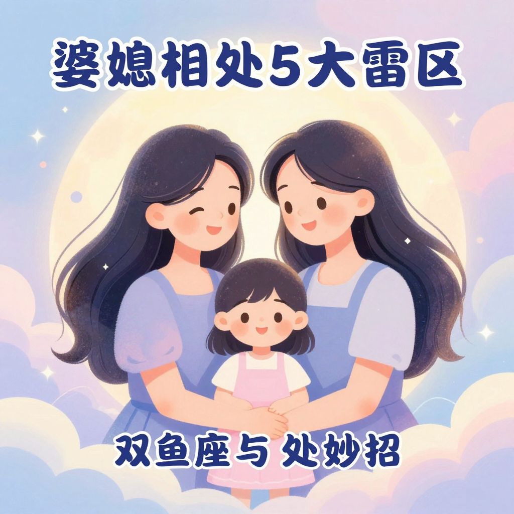 双鱼座与处女座儿媳：婆媳相处的5大雷区与化解妙招