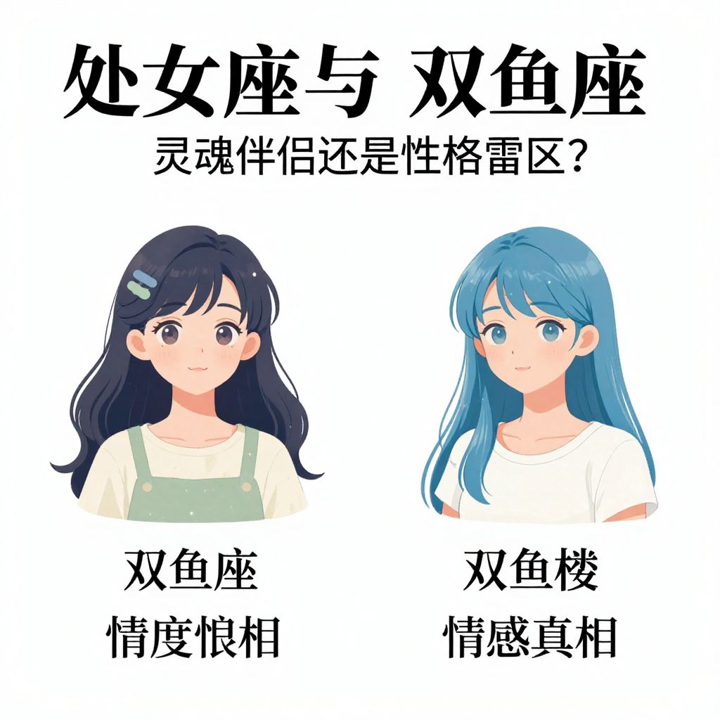 处女座与双鱼座家属：灵魂伴侣还是性格雷区？深度解析情感真相