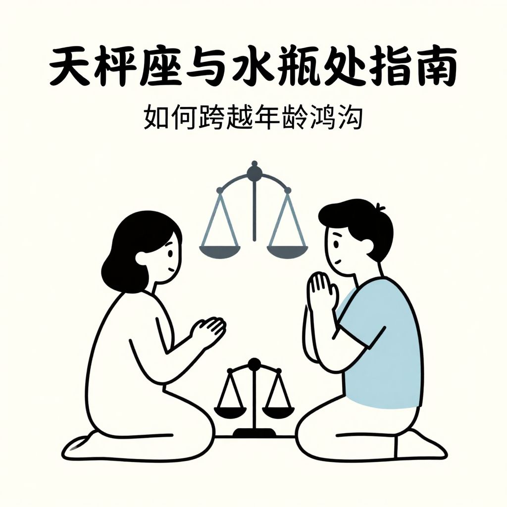 天秤座与水瓶座曾孙的代际相处指南：如何跨越年龄鸿沟