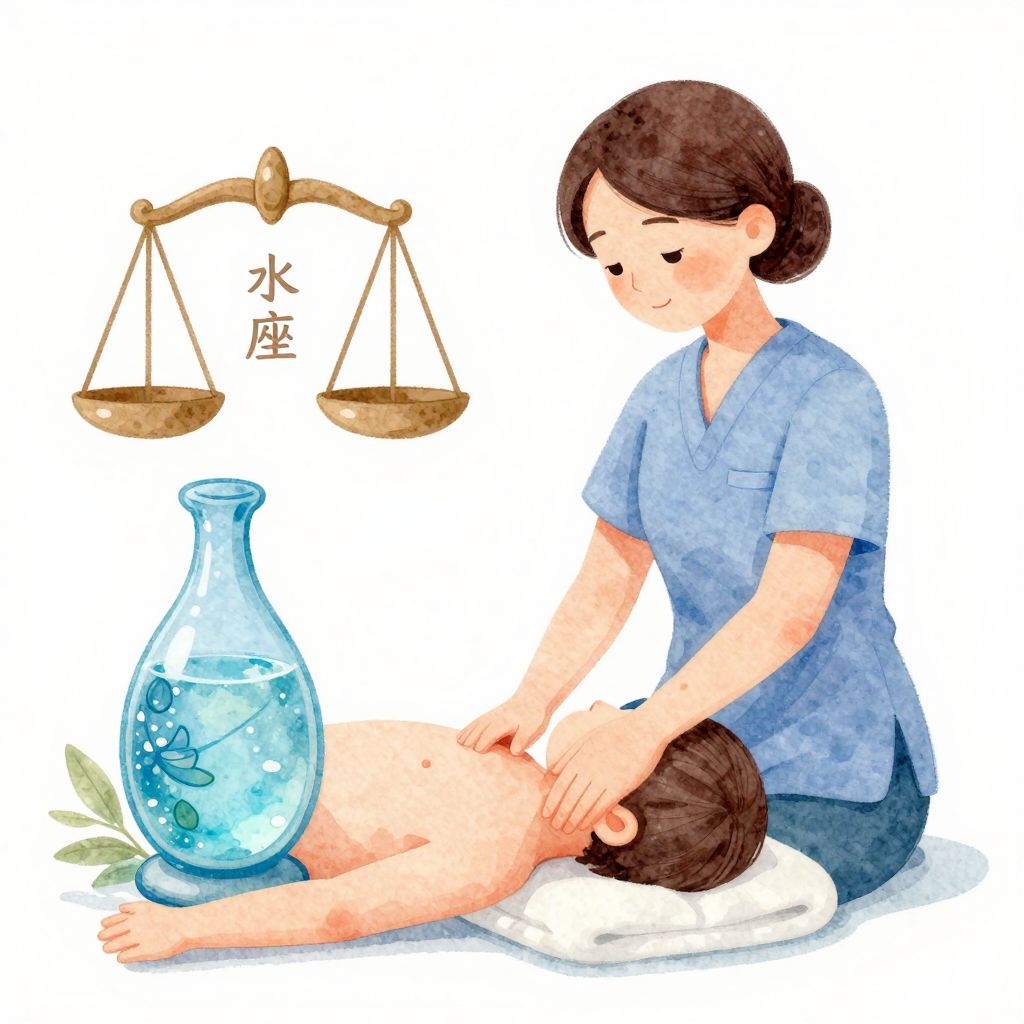 天秤座与水瓶座按摩师：灵魂共鸣下的治愈系相处指南