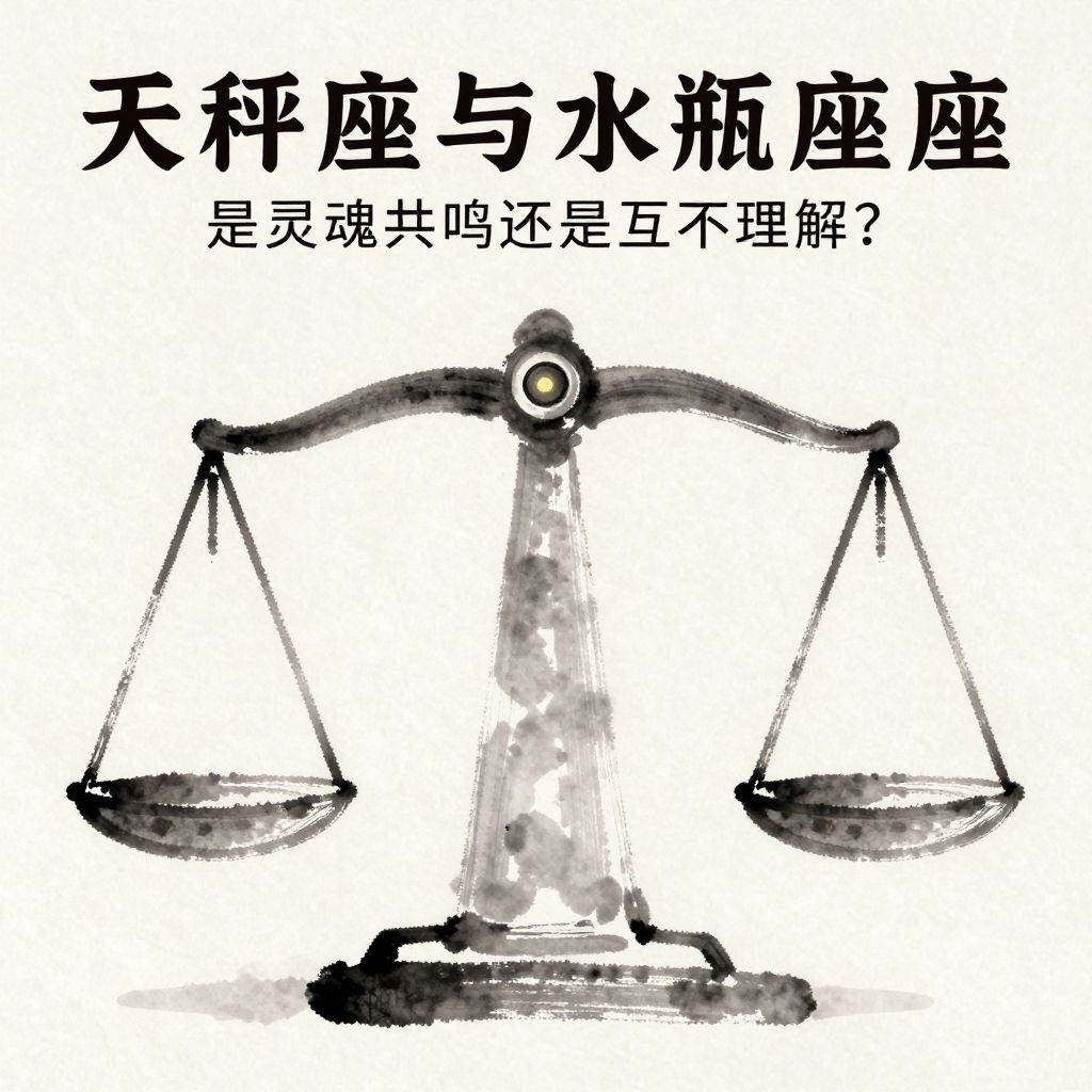 天秤座与水瓶座表姐：是灵魂共鸣还是互不理解？深度解析星座相处之道