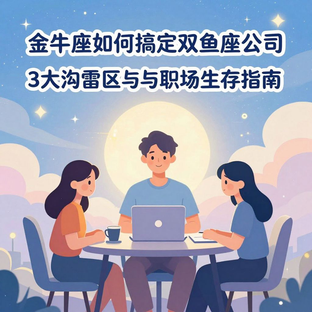 金牛座如何搞定双鱼座上司？3大沟通雷区与职场生存指南