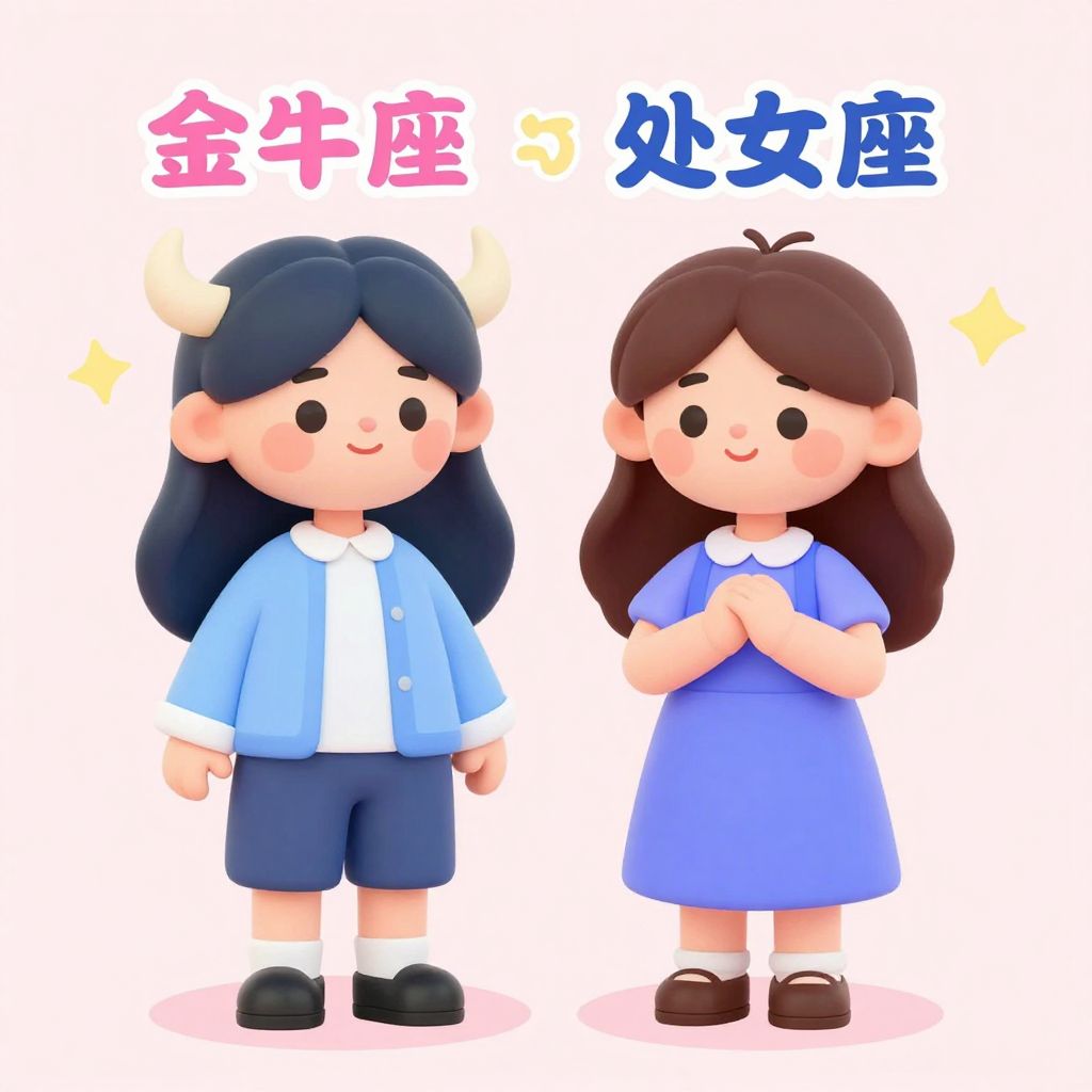 金牛座与处女座养姐：高冷外表上的灵魂共鸣与相处真相