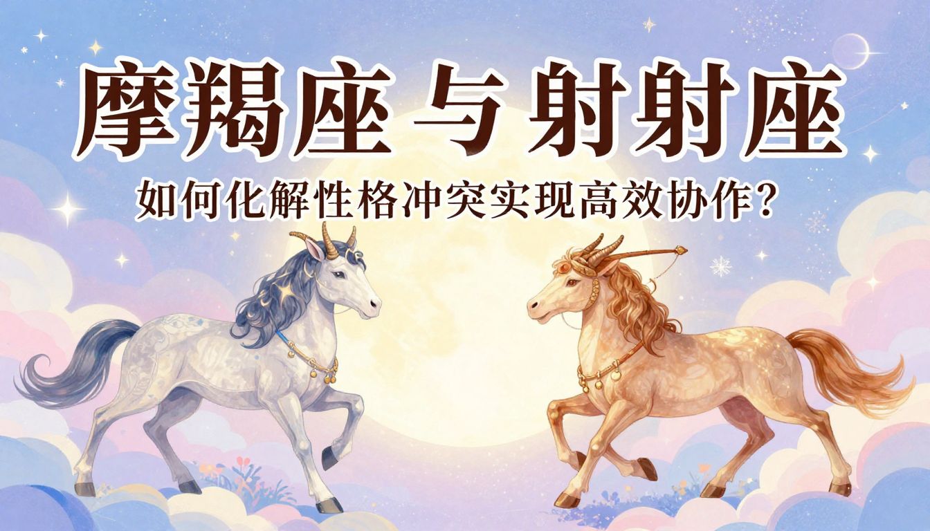 Capricorn & Sagittarius Partners: Resolve Conflict & Collaborate
