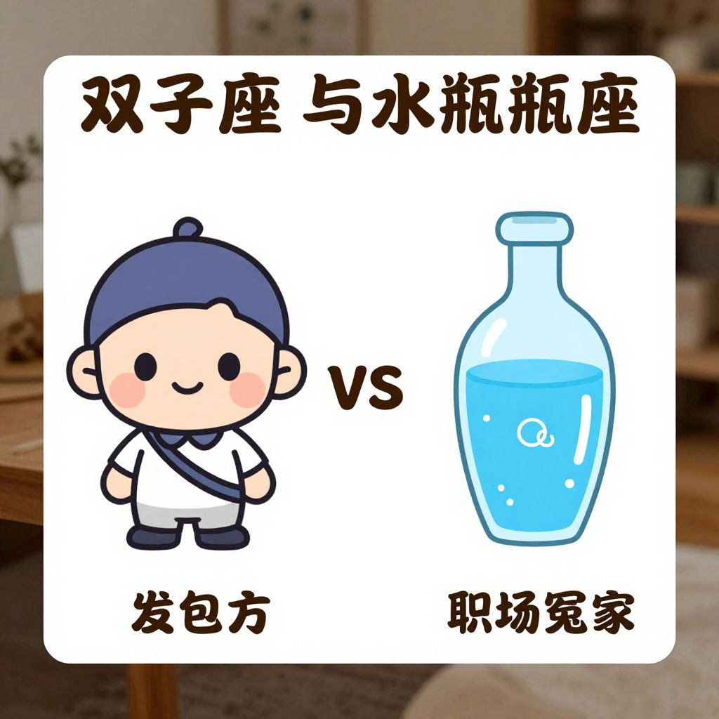 双子座与水瓶座发包方：灵魂伴侣还是职场冤家？深度解析