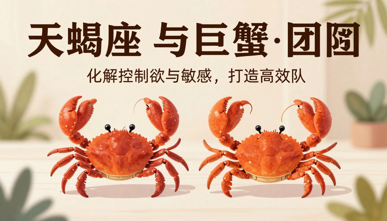 Scorpio & Cancer: Overcome Control & Sensitivity for Team Success
