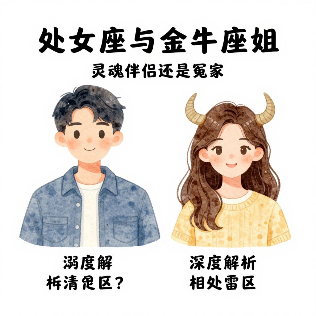 处女座男与金牛座姐姐：灵魂伴侣还是冤家？深度解析相处雷区