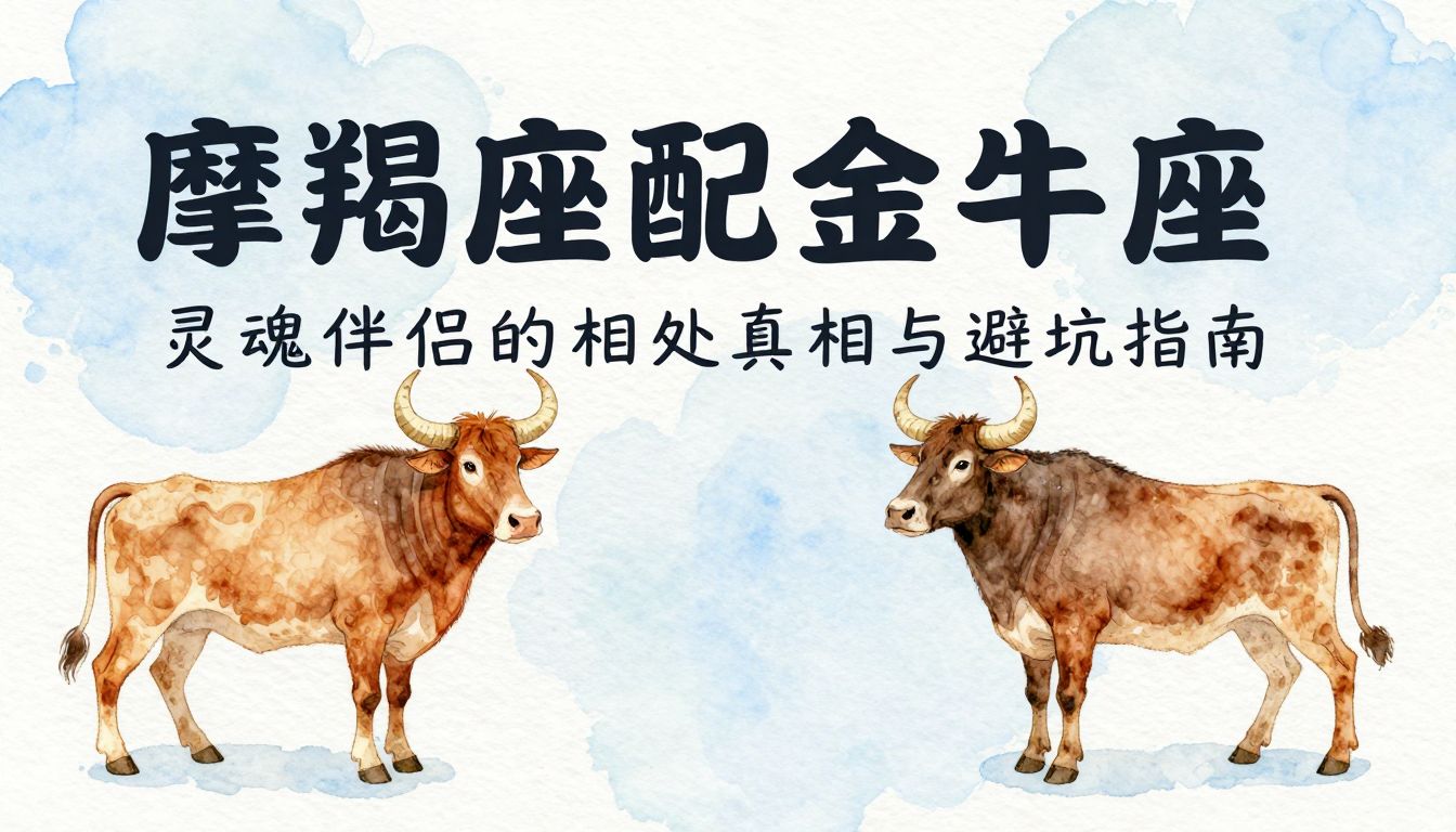 Capricorn & Taurus: Soulmate Truths & Pitfall Guide