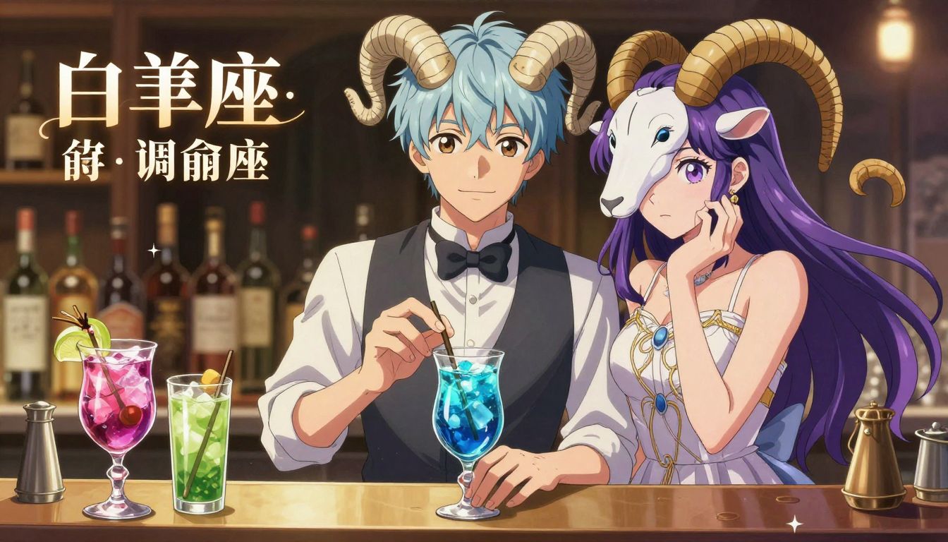 Aries Loves Sagittarius Bartender: A Passionate Soul Collision