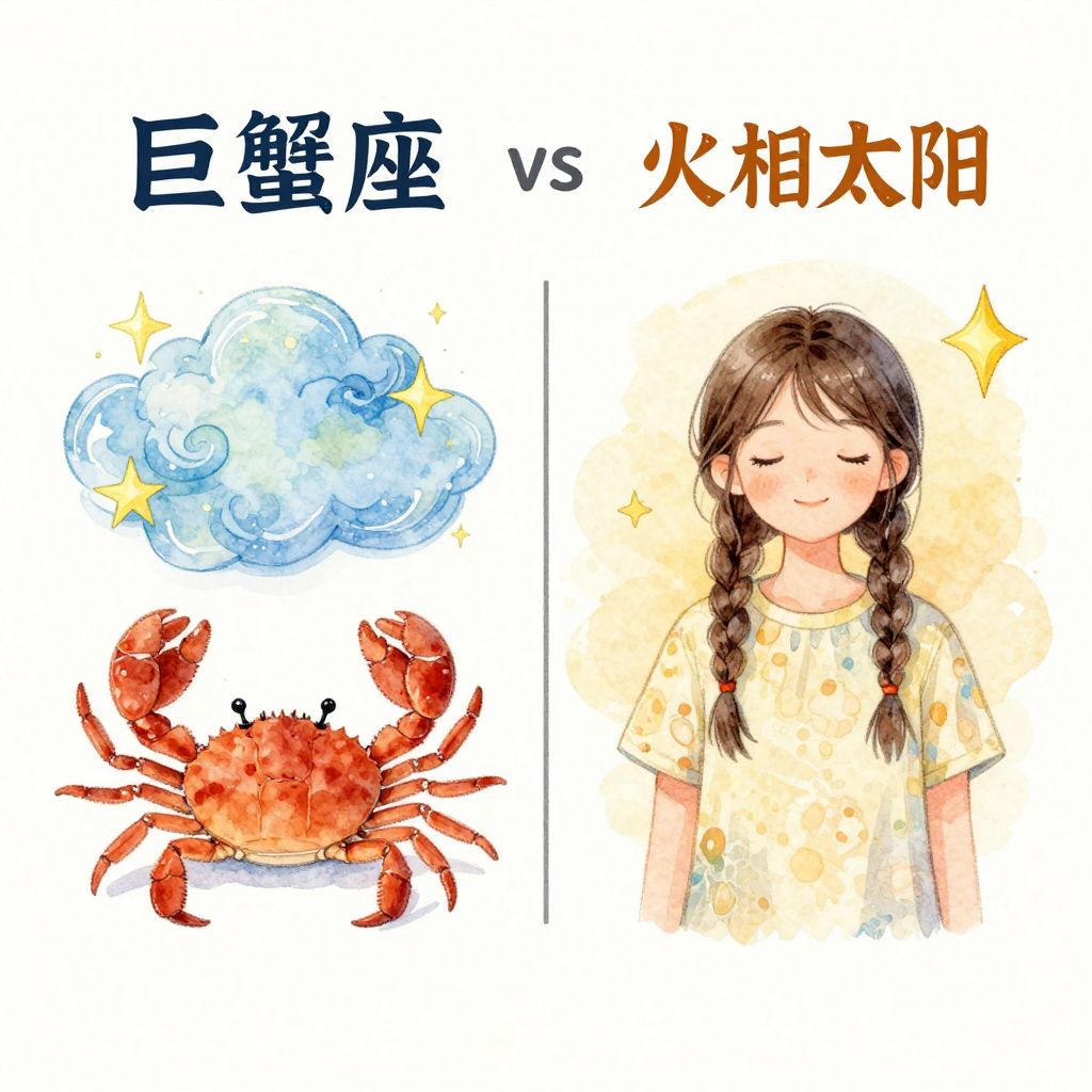 巨蟹座与射手座偶像：当水象金星撞上火象太阳，相爱还是相克？