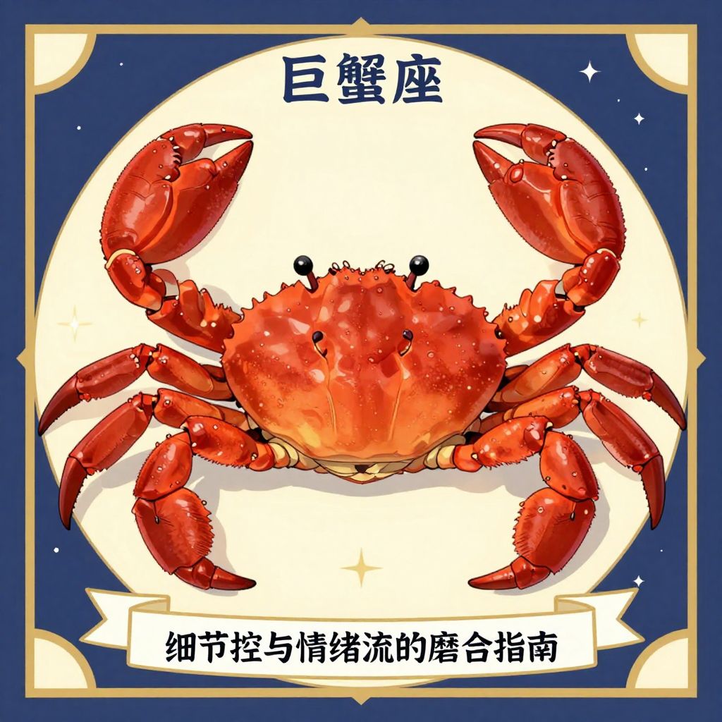 巨蟹座配处女座法务：细节控与情绪流的磨合指南