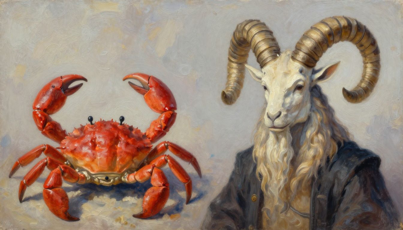 Cancer & Capricorn: The Fatal Attraction of Coldness and Tenderness