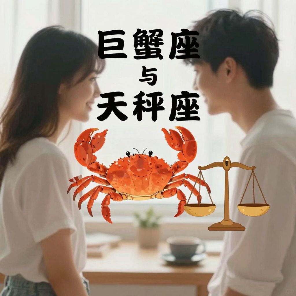 巨蟹座与天秤座大学生恋爱：星座配对深度解析与相处指南