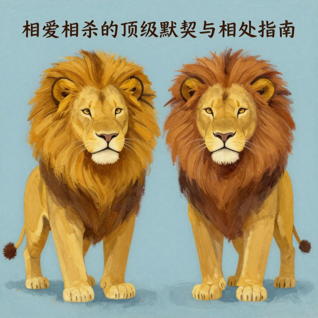 狮子座和处女座死党：相爱相杀的顶级默契与相处指南