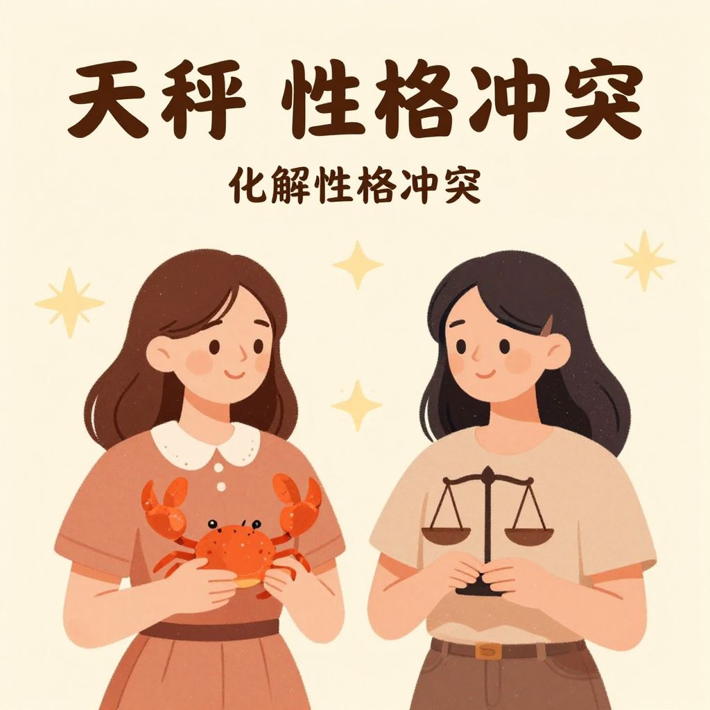 巨蟹座与天秤座同父异母妹妹的相处指南：化解性格冲突