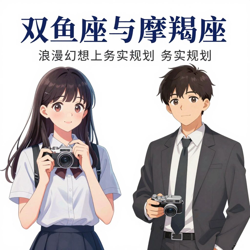 双鱼座与摩羯座导游：浪漫幻想遇上务实规划，旅行中如何化解矛盾？