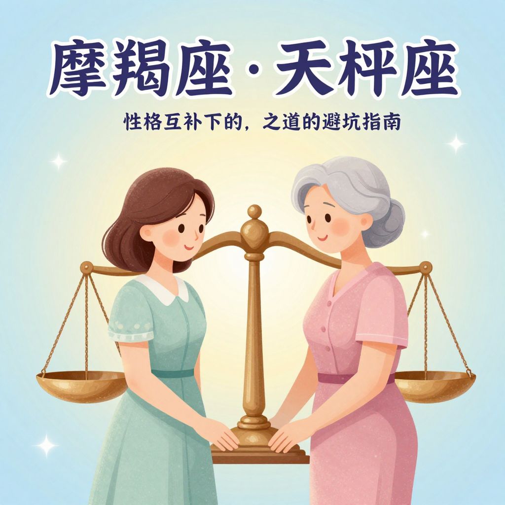 摩羯座与天秤座伯母：性格互补下的相处之道与避坑指南