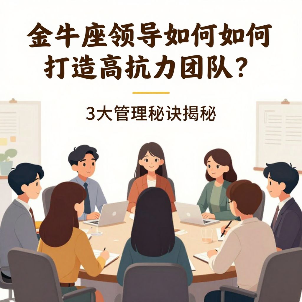 金牛座领导如何打造高执行力团队？3大管理秘诀揭秘