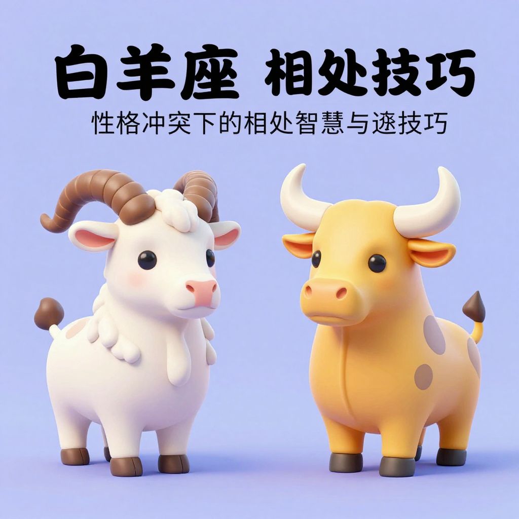 白羊座和金牛座义子：性格冲突下的相处智慧与沟通技巧
