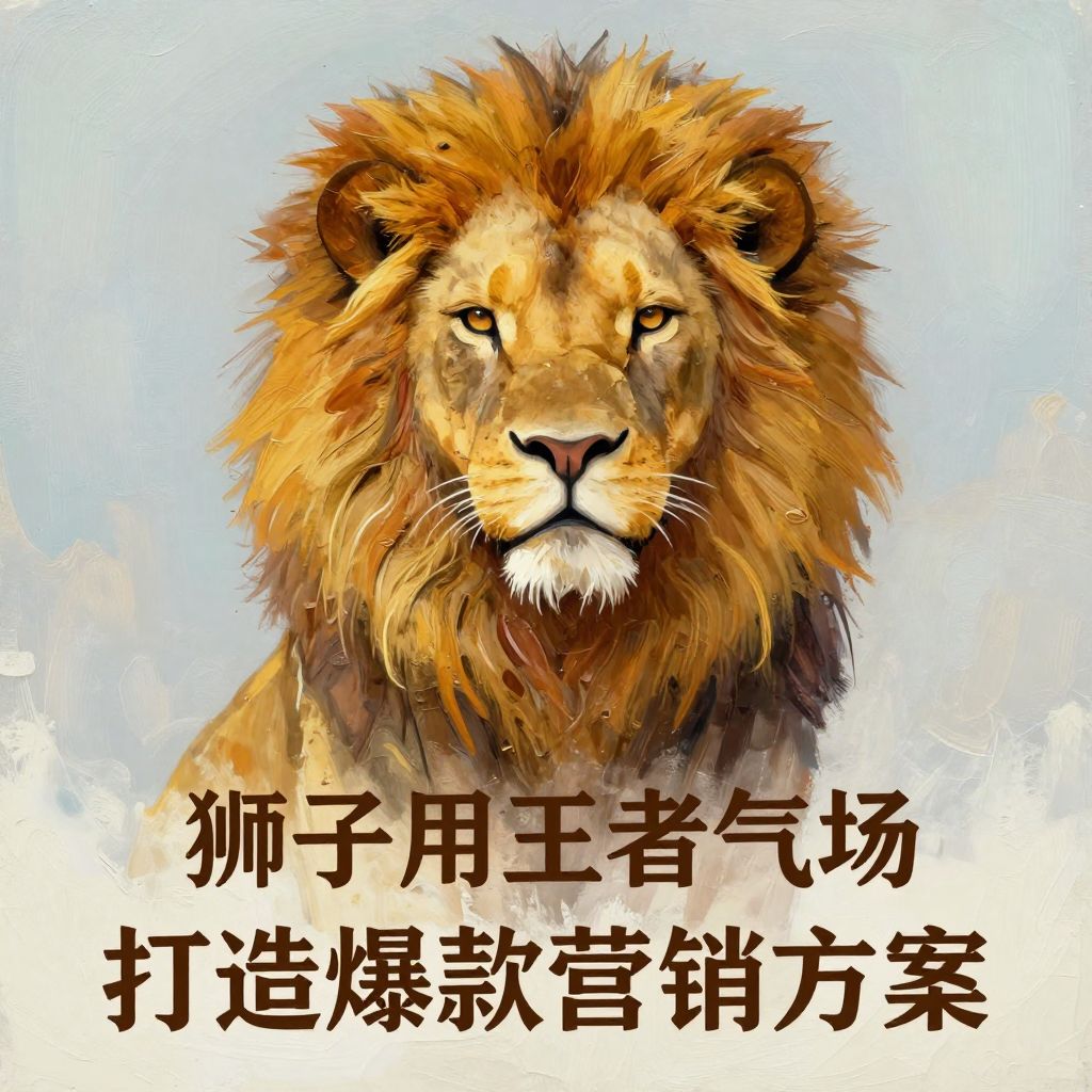 狮子座市场经理：如何用王者气场打造爆款营销方案