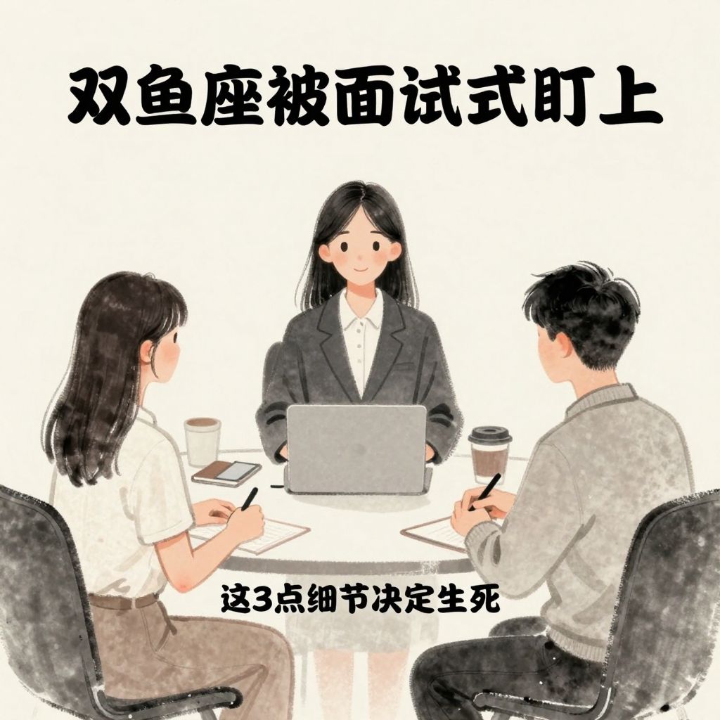 双鱼座面试被处女座面试官盯上？这3点细节决定生死
