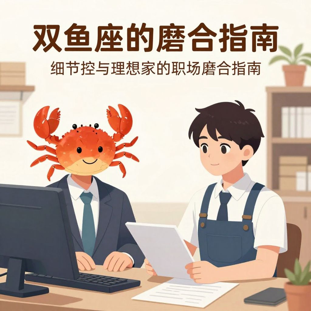 巨蟹座与双鱼座仓库管理员：细节控与理想家的职场磨合指南