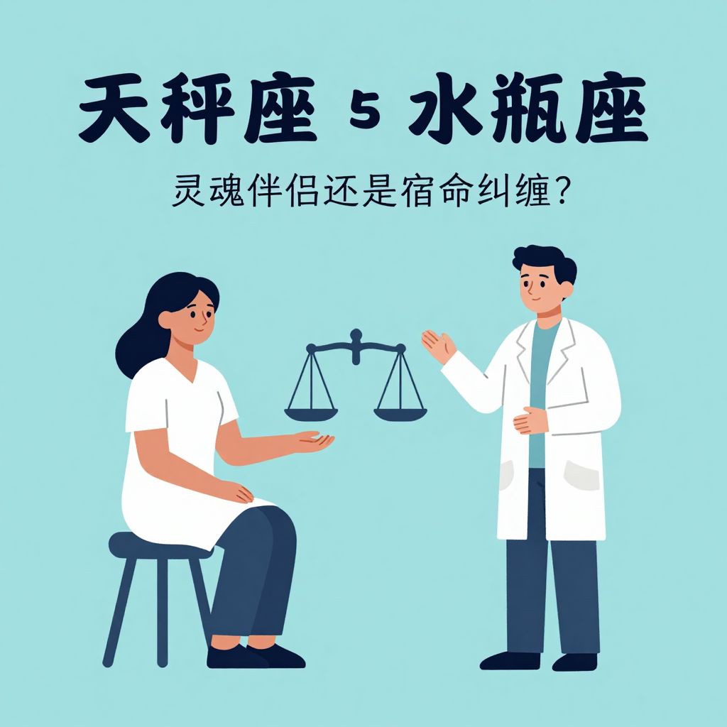 天秤座与水瓶座理疗师：灵魂伴侣还是宿命纠缠？深度解析