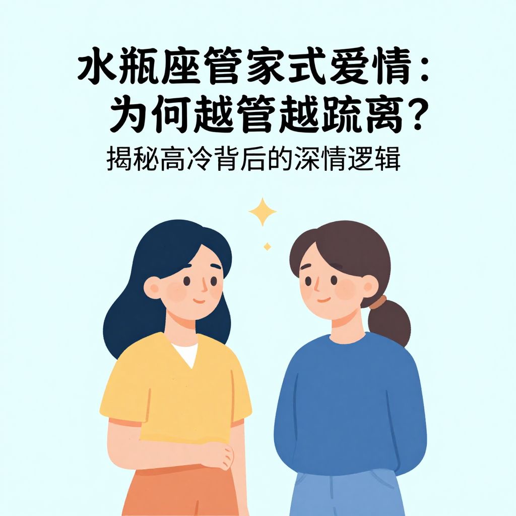 水瓶座管家式爱情：为何越管越疏离？揭秘高冷背后的深情逻辑