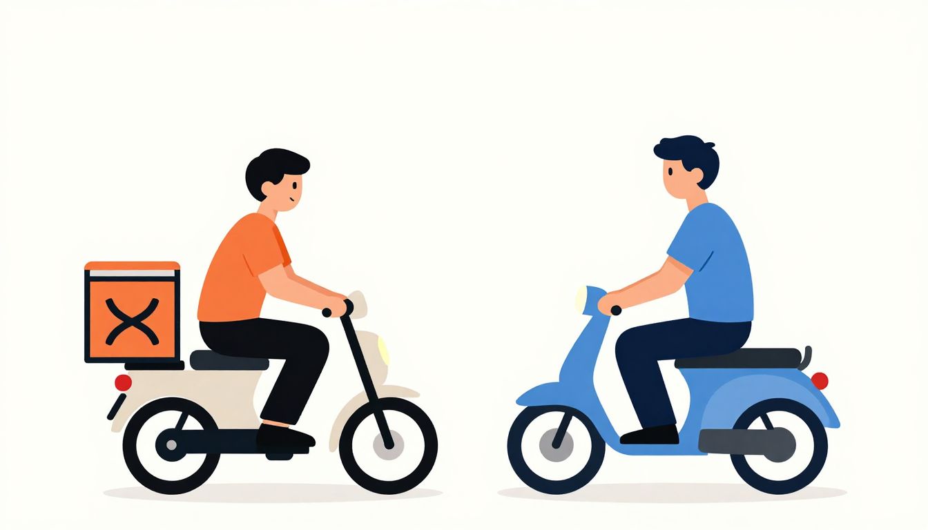 Capricorn & Aquarius Delivery Riders: Love's Rational vs Free Battle