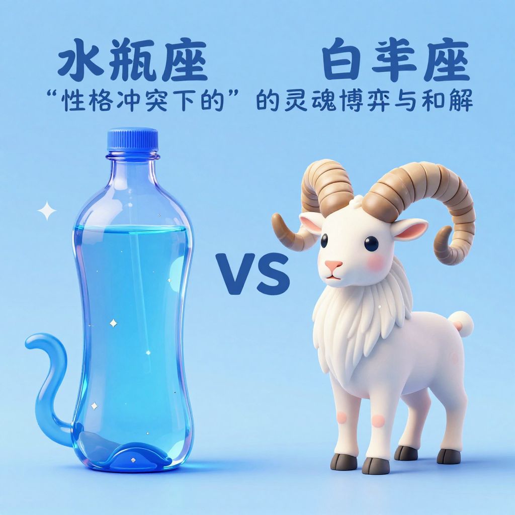 水瓶座vs白羊座：性格冲突下的灵魂博弈与和解