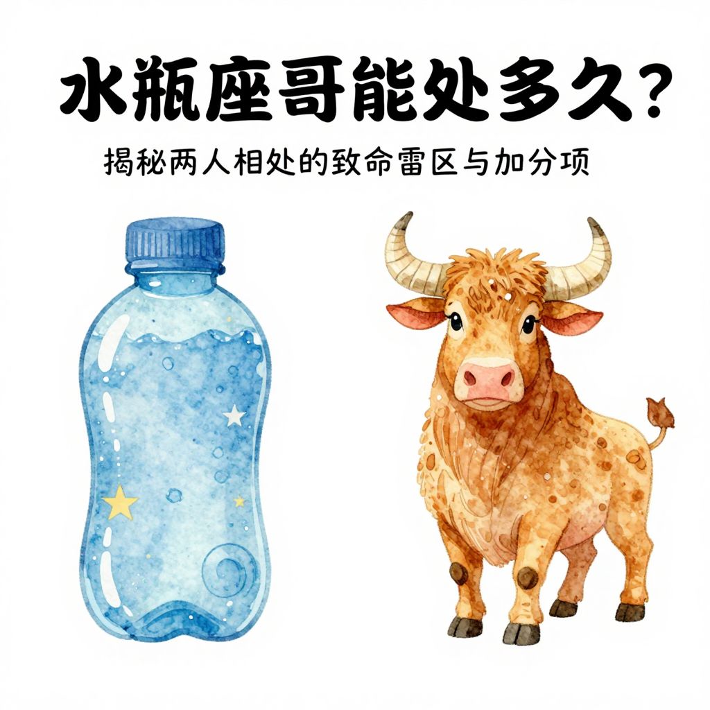 水瓶座和金牛座哥们能处多久？揭秘两人相处的致命雷区与加分项