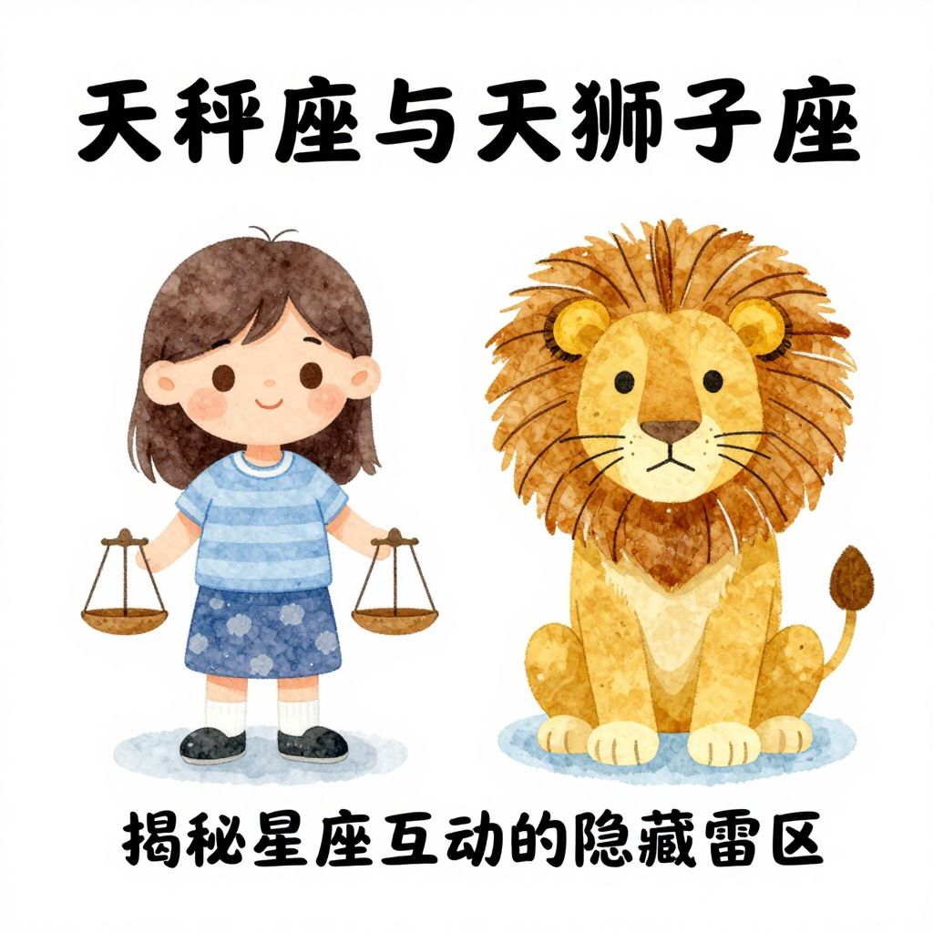 狮子座与天秤座表妹：相爱容易相处难？揭秘星座互动的隐藏雷区