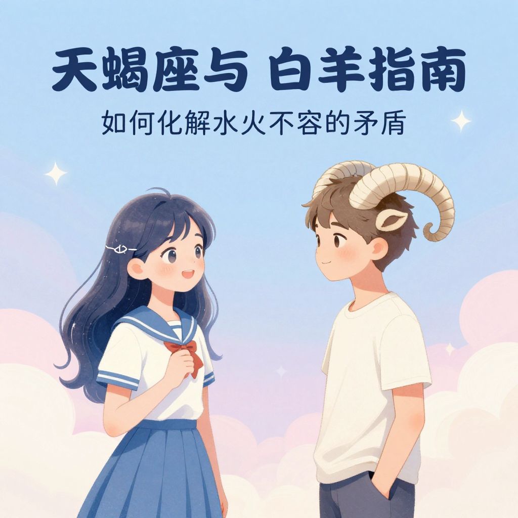天蝎座与白羊座同学相处指南：如何化解水火不容的矛盾