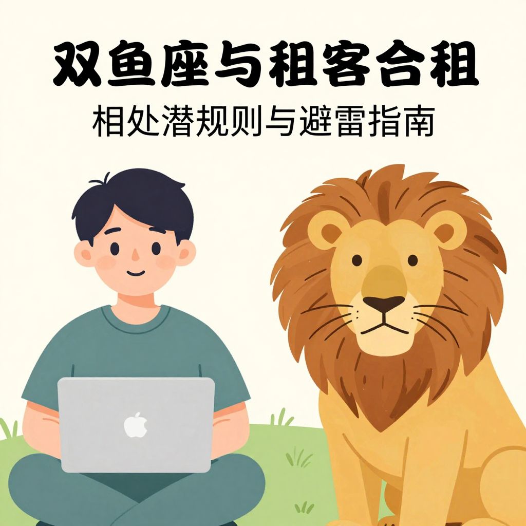 双鱼座与狮子座租客合租：性格冲突下的相处潜规则与避雷指南