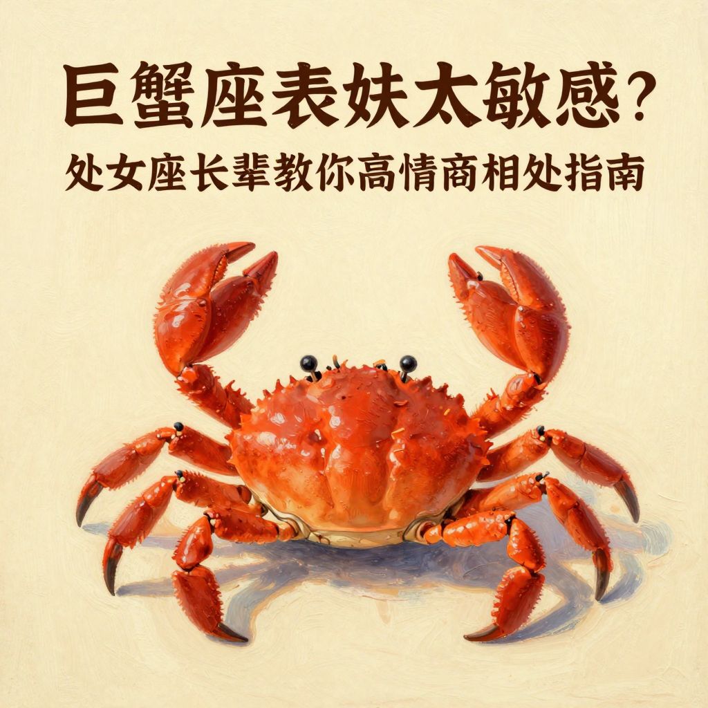 巨蟹座表侄太敏感？处女座长辈教你高情商相处指南
