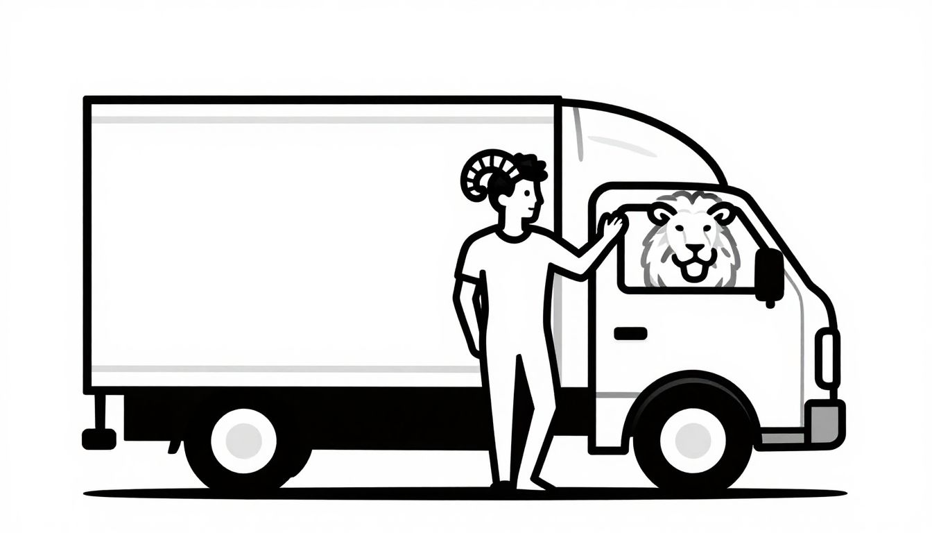 Aries & Leo Truck Driver: Passionate Romance with Aries Woman