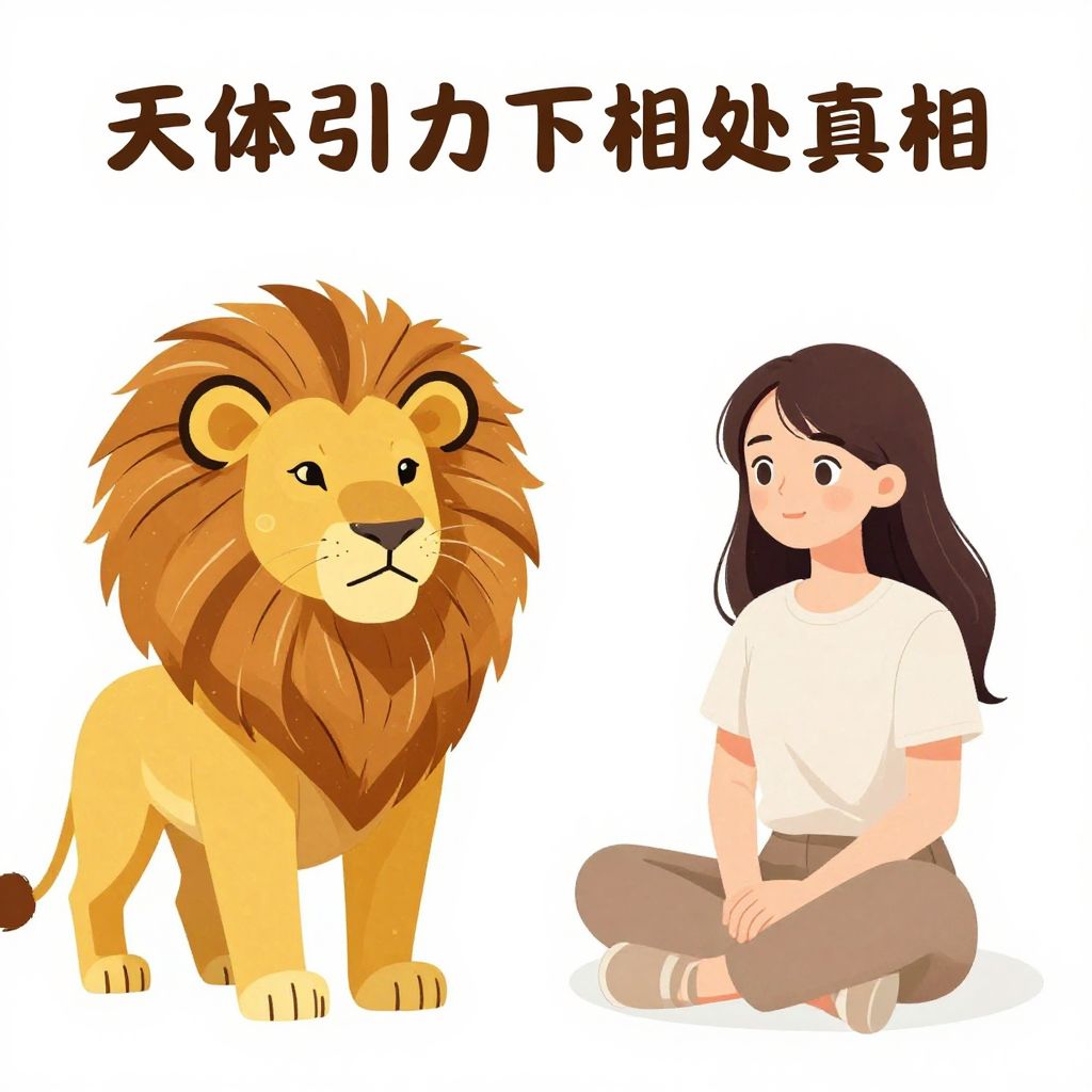 狮子座和天秤座心理咨询师揭秘：天体引力下的相处真相