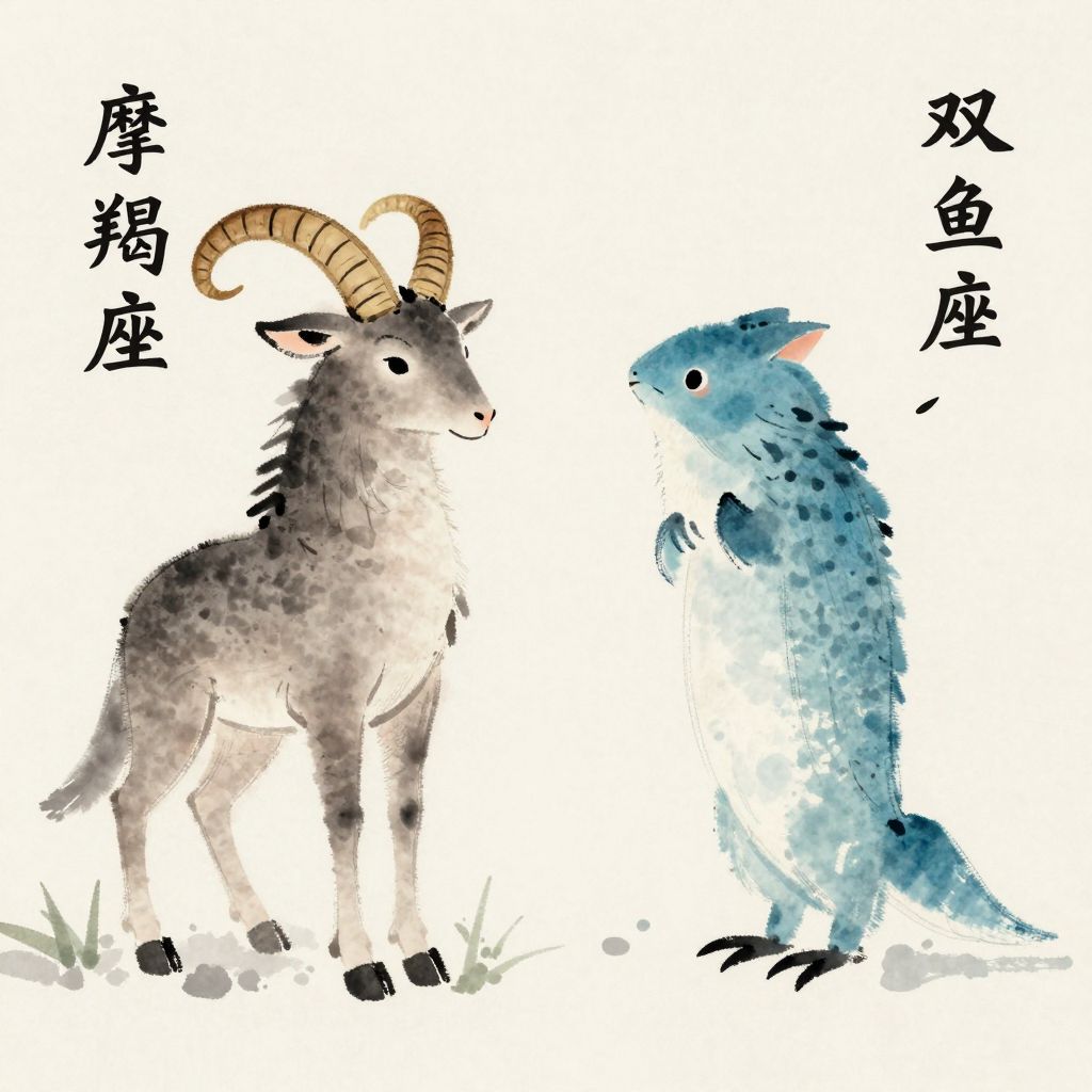 摩羯座和双鱼座做普通朋友：相处是否真的如传说般难？