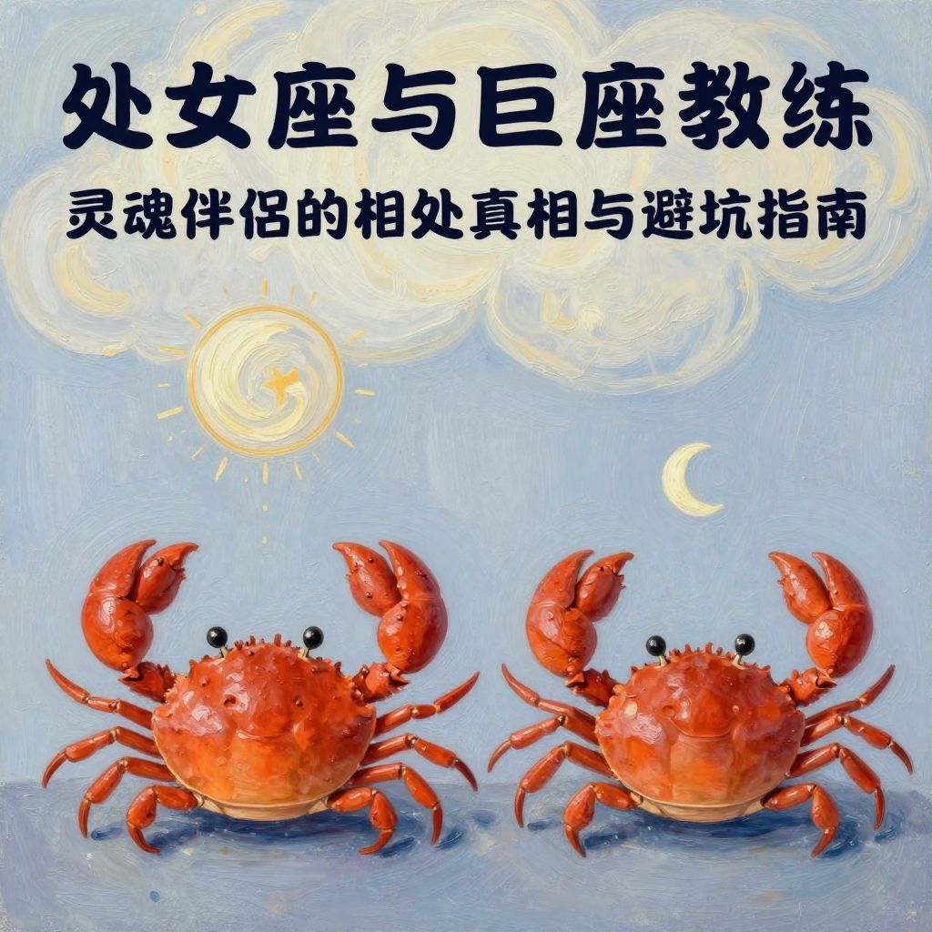 处女座与巨蟹座教练：灵魂伴侣的相处真相与避坑指南
