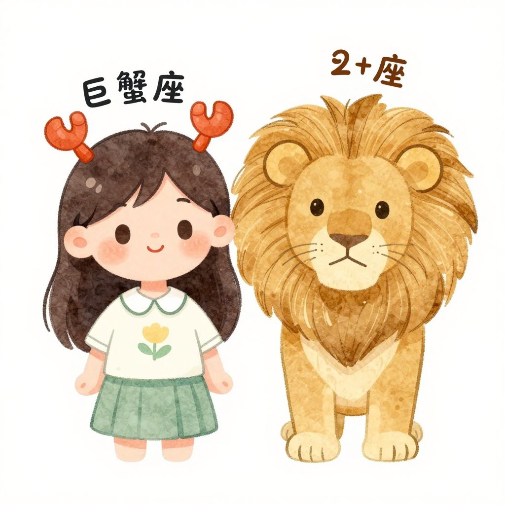 巨蟹座与狮子座继妹：从互看不顺眼到亲密无间的相处真相