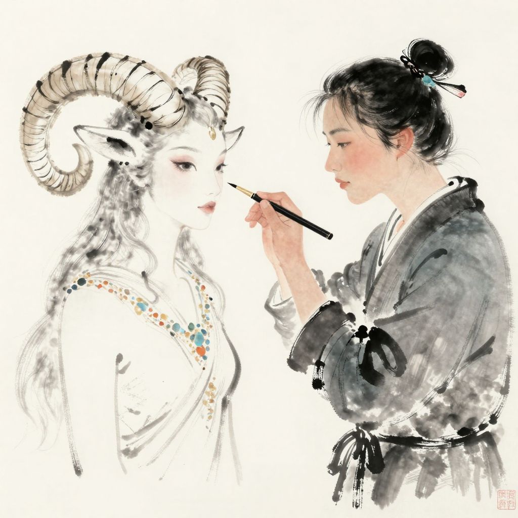 白羊座与水瓶座化妆师：审美碰撞下的相处真相