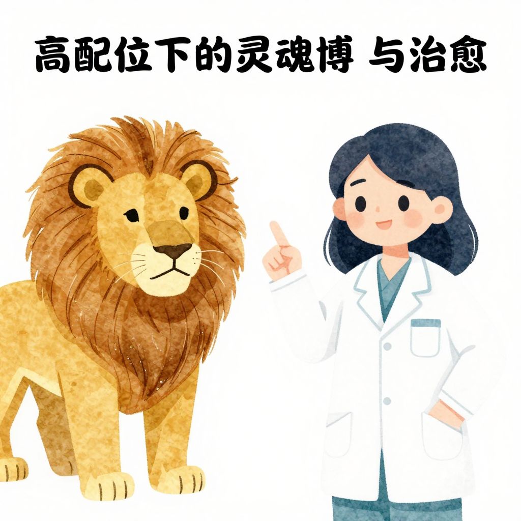 狮子座和双鱼座营养师：高配位下的灵魂博弈与治愈