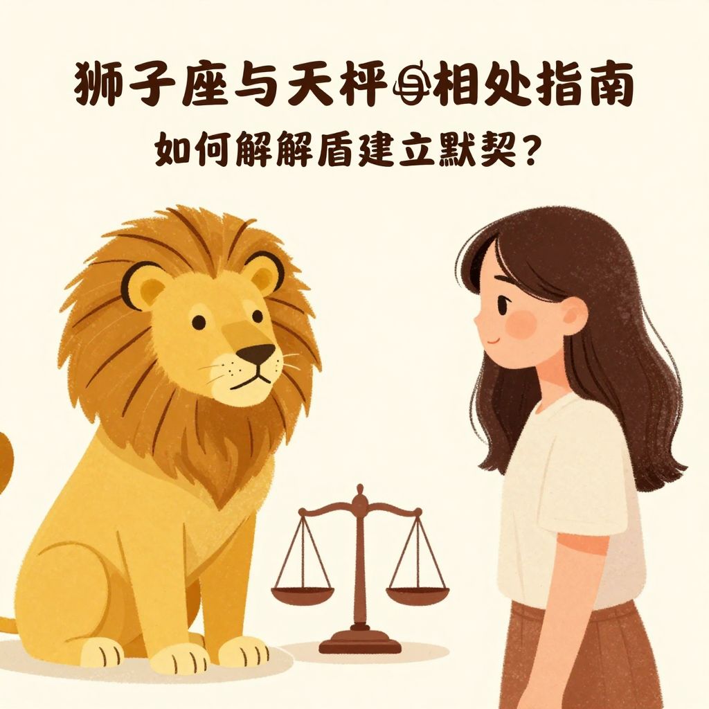 狮子座与天秤座学姐相处指南：如何化解矛盾建立默契？