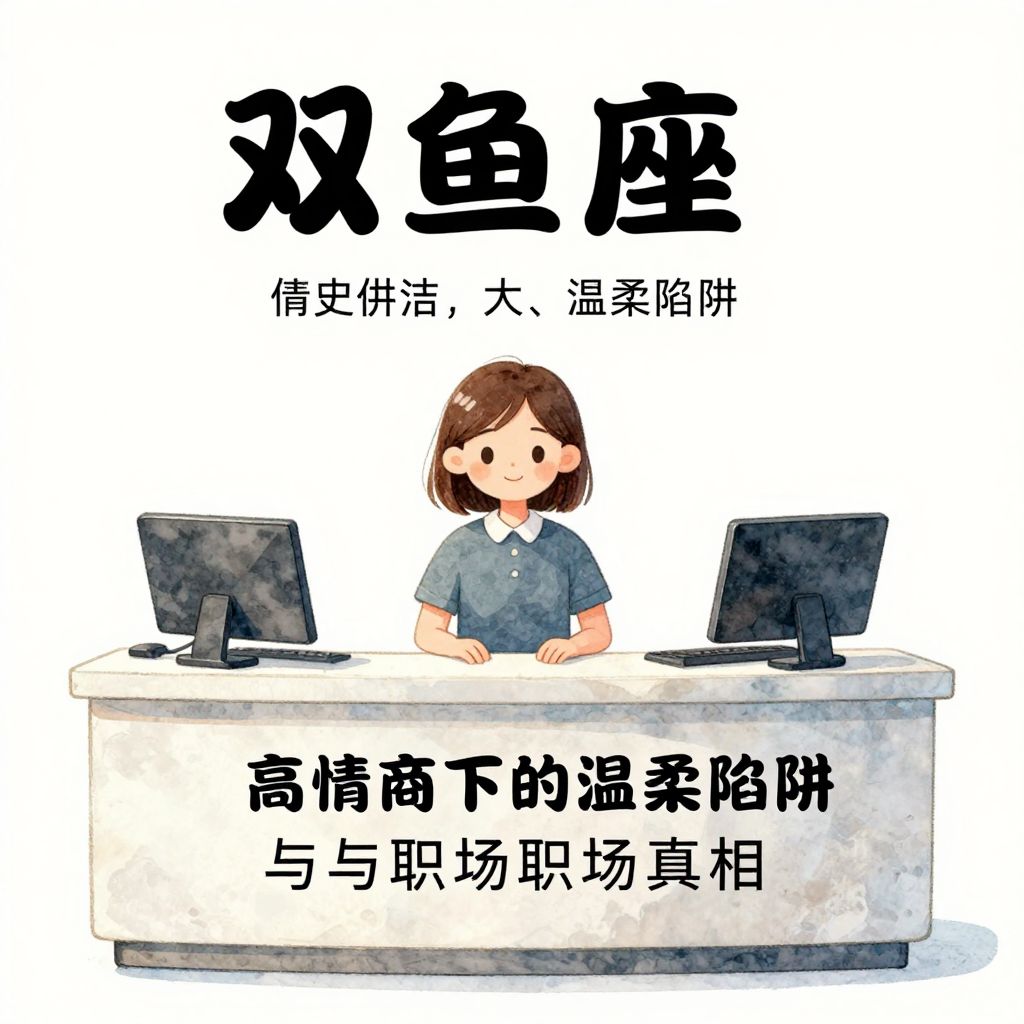 双鱼座前台：高情商下的温柔陷阱与职场真相