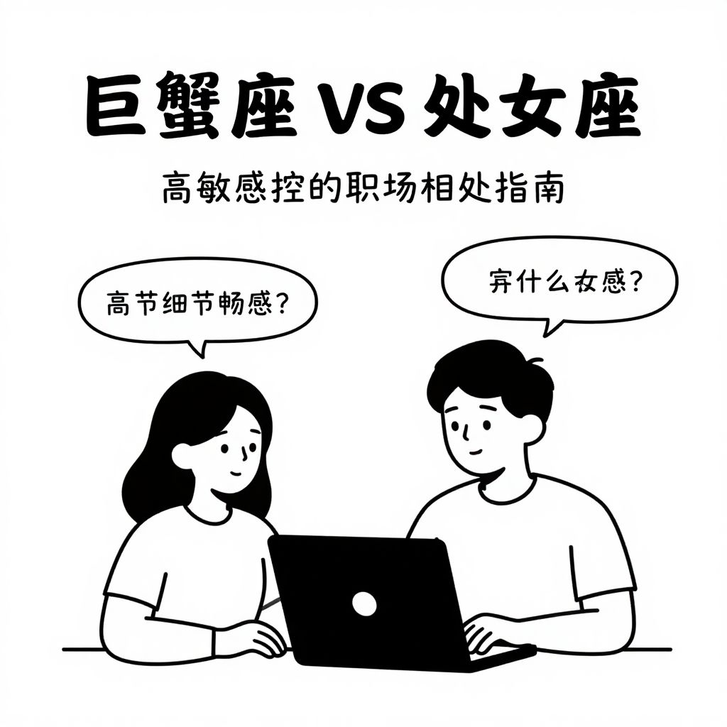巨蟹座VS处女座顾客：高敏感与细节控的职场相处指南