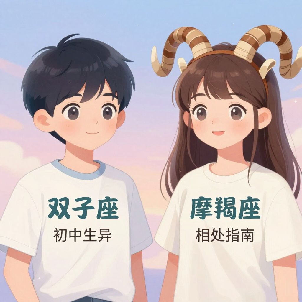 双子座与摩羯座初中生：性格差异下的相处指南